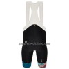Completo Maglia + Pantaloncino con bretelle 2022 Deutschland Tour Manica Corta Rosso